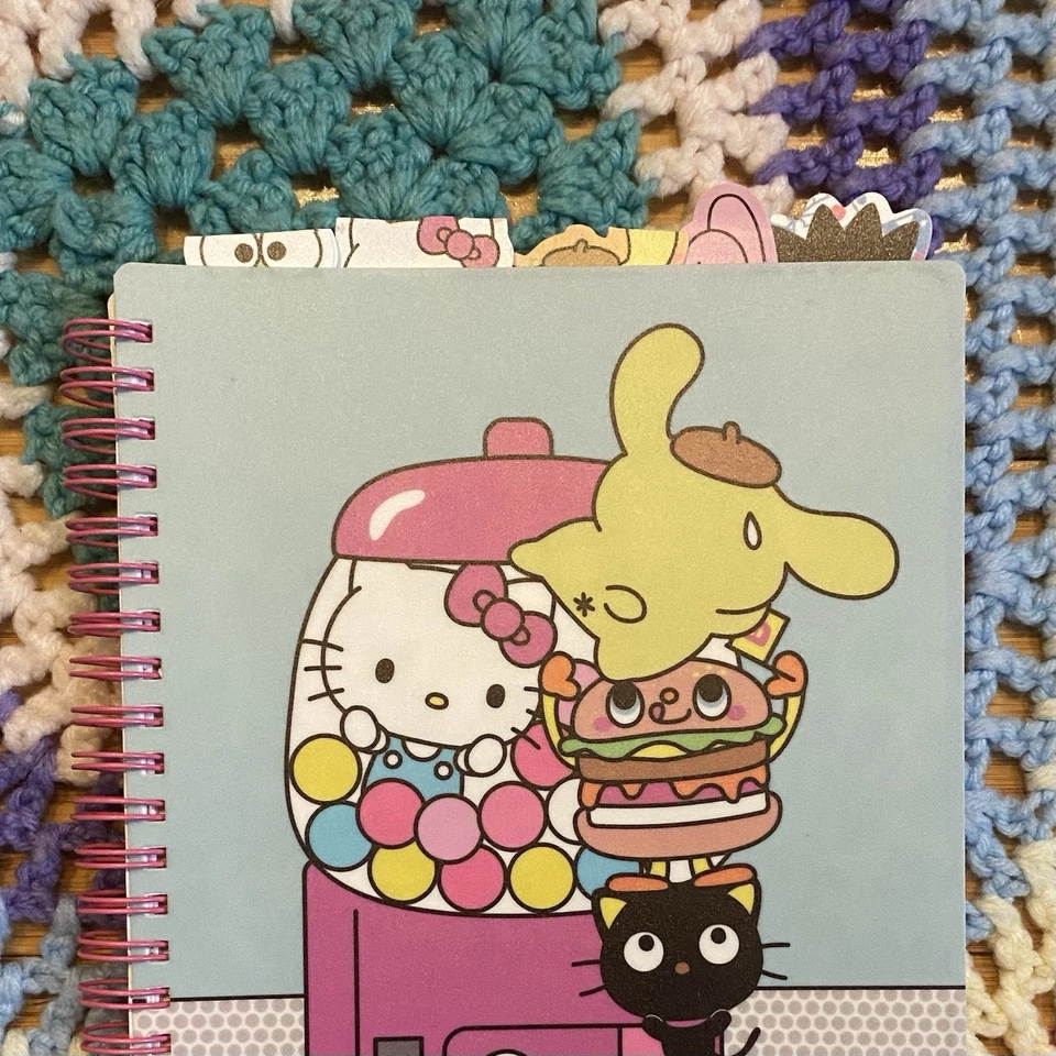 NWOT Kawaii Sanrio Hello Kitty & Friends Wide Ruled Spiral Notebook,  6”x8” - Image 2 of 4