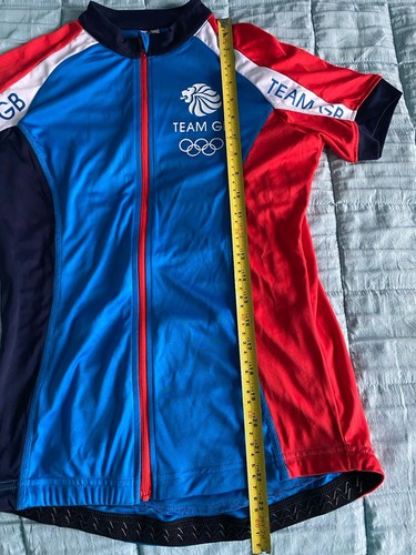 Official Team GB Olympics Full Zip Cycling Top, Size 8-10 ; new without tags - Picture 4 of 8