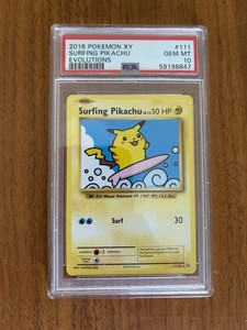 Surfing Pikachu Psa 10 | eBay