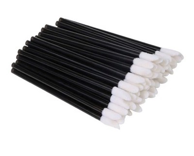 Evermarket 50 Pieces Disposable Brushes Lipstick Gloss Wands Applicator Makeup