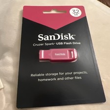 SEALED SanDisk Cruzer Blade 32GB USB 2.0 Flash Drive