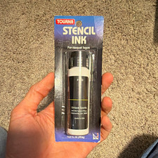Tourna Stencil Ink for Racquet Logos #SI 1 1/3 fl oz (40 mL) Bottle