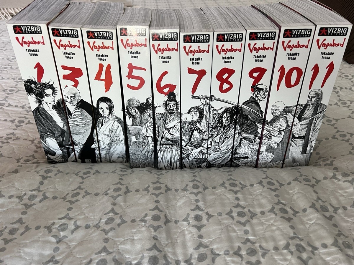 Vagabond VIZBIG Manga Comic Book Lot Vol 1,3-11 Takehiko Inoue | eBay