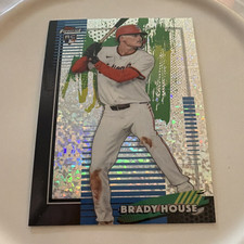 Topps Finest 2025 Brady House Washington Nationals #80 Rookie RC Baseball Card. rookie card picture