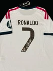 Cristiano Ronaldo Signed Real Madrid Pro Style Soccer Jersey with COA