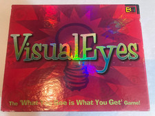 VISUAL EYES what you see what you get BOARD GAME Buffalo COMPLETE Dice