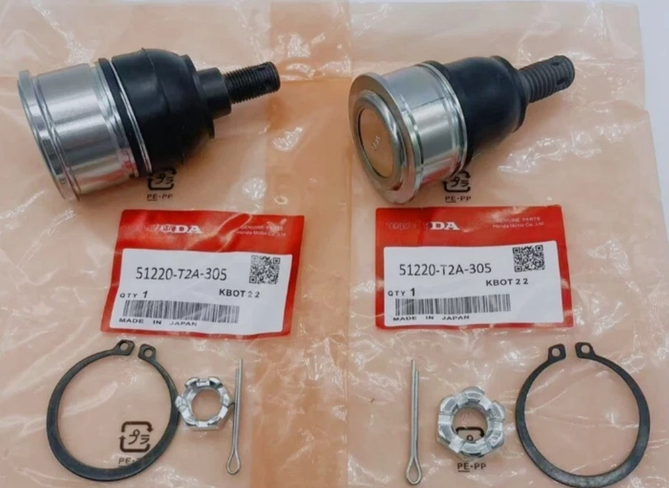 Par de rótula inferior delantera OEM 13-17 Honda Accord 51220-T2A-305 (2 piezas) Foto 2 de 4