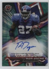 2023 Composite Resurgence Signatures Teal Surge Refractor Ron Dayne Auto g4k