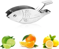Manual Lemon Juicer, Slice Squeezer, Portable Fruit fish 