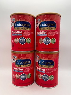 ENFAGROW PREMIUM TODDLER NUTRITIONAL DRINK 4x36.6oz EXP 02/01/27 SEALED MR 995
