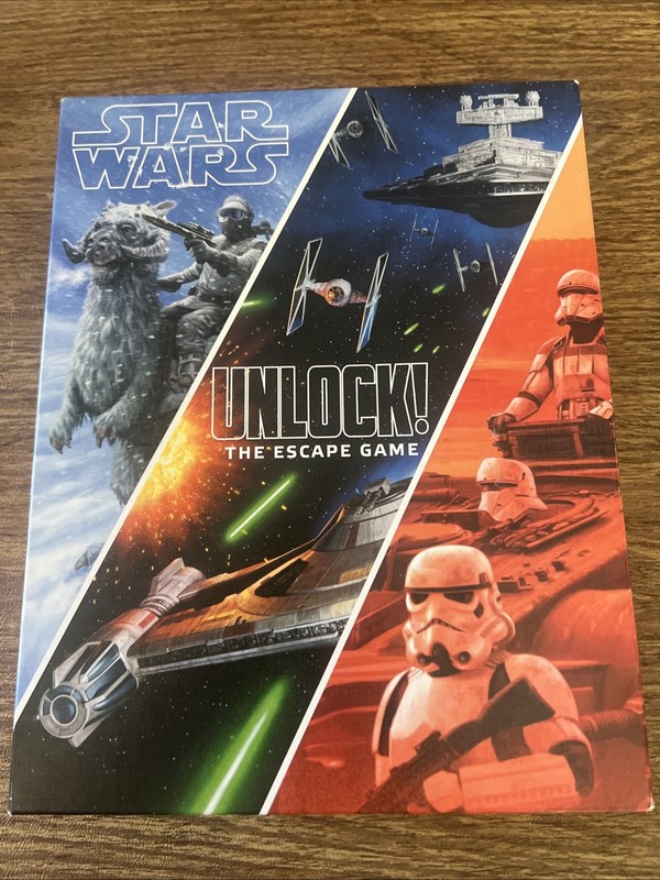 Star Wars Unlock The Escape Game Disney Space Cowboys NIOB