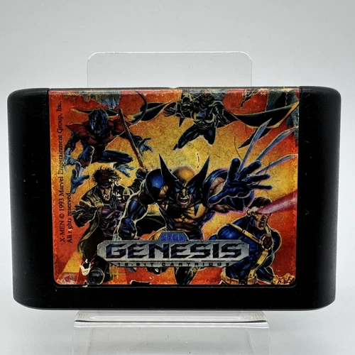 X-Men Sega Genesis Cartridge Only Authentic / Tested - (See Pics)
