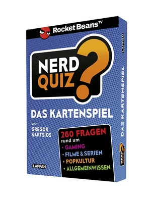 LAPPAN VERLAG Nerd Quiz - das Kartenspiel | Gregor Kartsios | Spiel | 65 S. | Deutsch | 2025