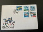 Sweden 2011 #2653,2654a-d Swedish Flag - FDC
