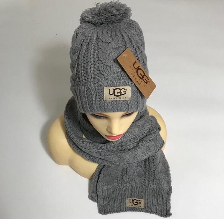 Купить Ugg winter Hat and scarf set 