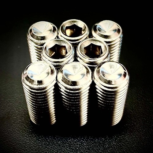 M12 Grub Socket Set Screw Cup End A2 Stainless - Picture 4 of 14