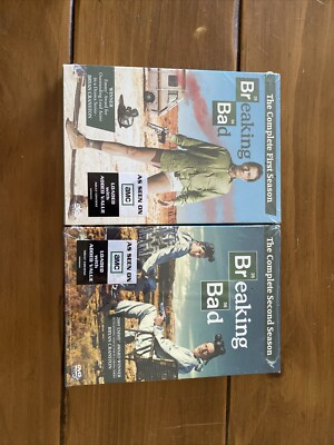 Breaking Bad: The Complete First & Second Seasons (DVD) 1 & 2 Sealed!