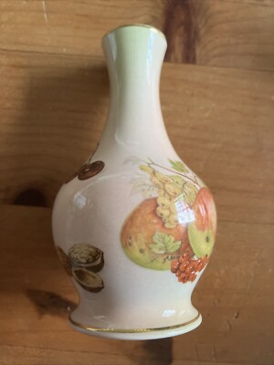 Royal Worcester Palissy Royale Collection Fruit - Bud Vase