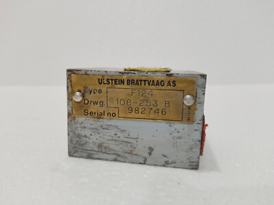 ULSTEIN BRATTVAAG F124 108-253 B VALVE