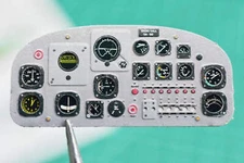 Yahu Models 1/32 Yahu Models L-19/O-1 Bird Dog - Instrument Panel