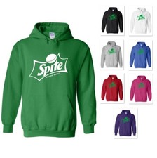 SPITE EXTRA SALTY SODA PARODY HUMOR FUNNY HOODIE HOODED SWEATSHIRT