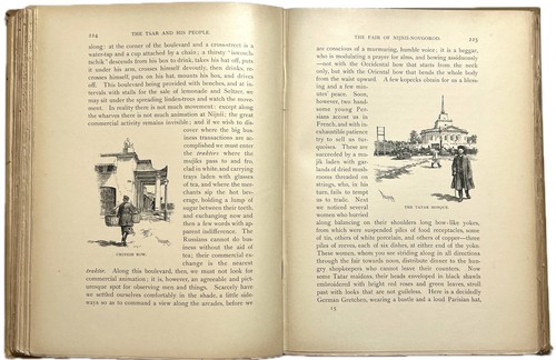 1891 THE TSAR AND HIS PEOPLE SOCIAL LIFE RUSSIA ILLUSTRATED CAUCASUS MOSCOW 1ST - Picture 15 of 24