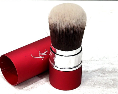 YBF YOUR BEST FRIEND KABUKI BRUSH, sealed in plastic sleeve ~ 3 3/4'' tall (#W5)