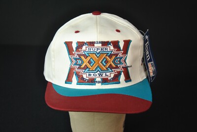 NWT Super Bowl XXX 30 Hat Cap 1995 Arizona Eastport 17625VT