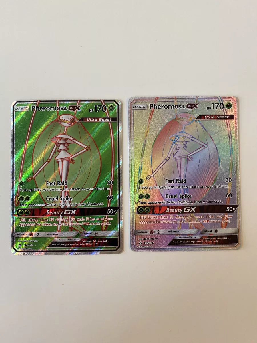 Carta Pokémon Original Pheromosa Gx Full Art - Ultraprisma