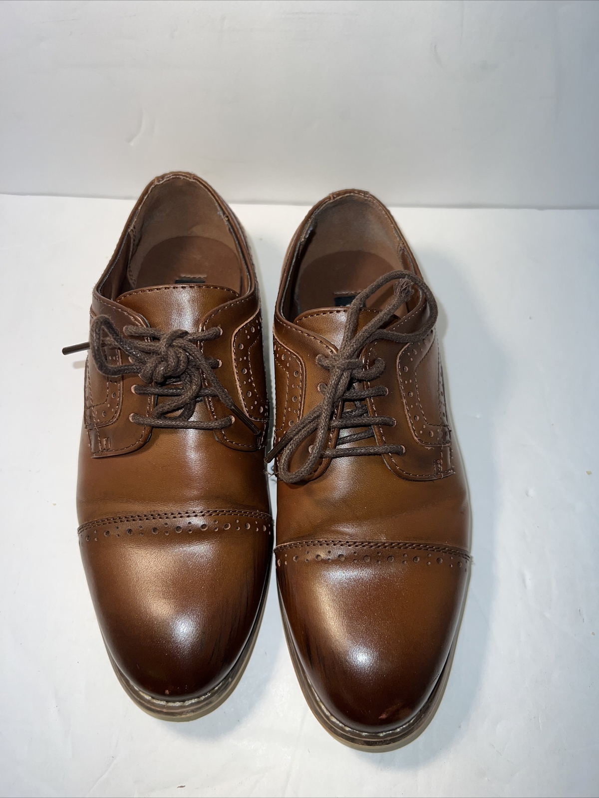 SAOLA Scarpe eleganti da ragazzo Stacy Adams #43418 marrone taglia 12 5
