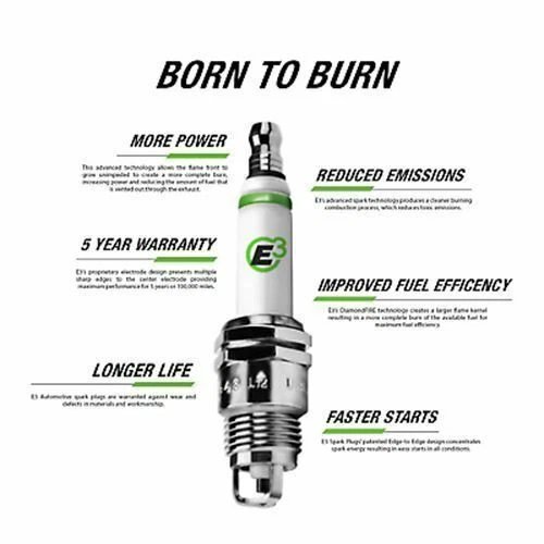 Bujías automotrices premium E3.42 E3 (paquete de 6) Foto 3 de 3