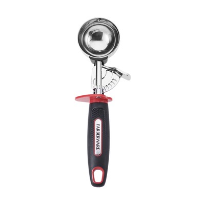 3.15 x 1.97 x 13.39 Inches,Stainless Steel Soft Grips Trigger Ice Cream Scoop