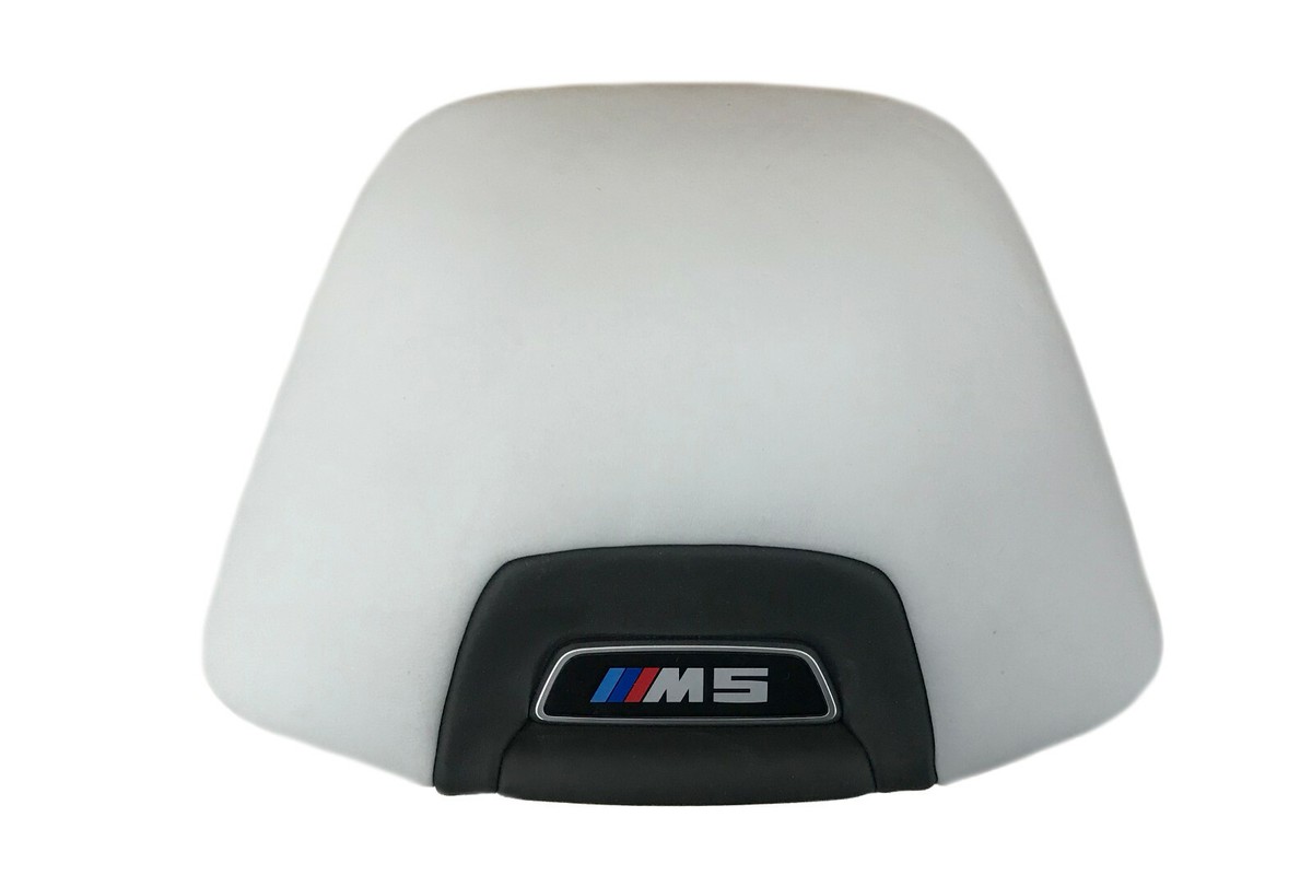 2X OEM Skin Headrest Silverstone SEATS M5 8071313 BMW M5 F90 G30 