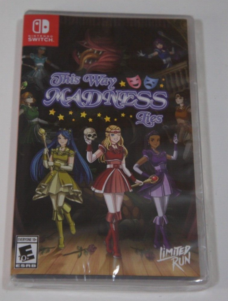 This Way Madness Lies Nintendo Switch Game Limited Run #215