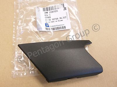 Genuine GM / Vauxhall ASTRA 5dr RH OS Front Bumper Trim Moulding 