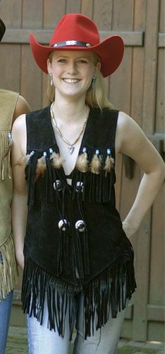 fringed waistcoat