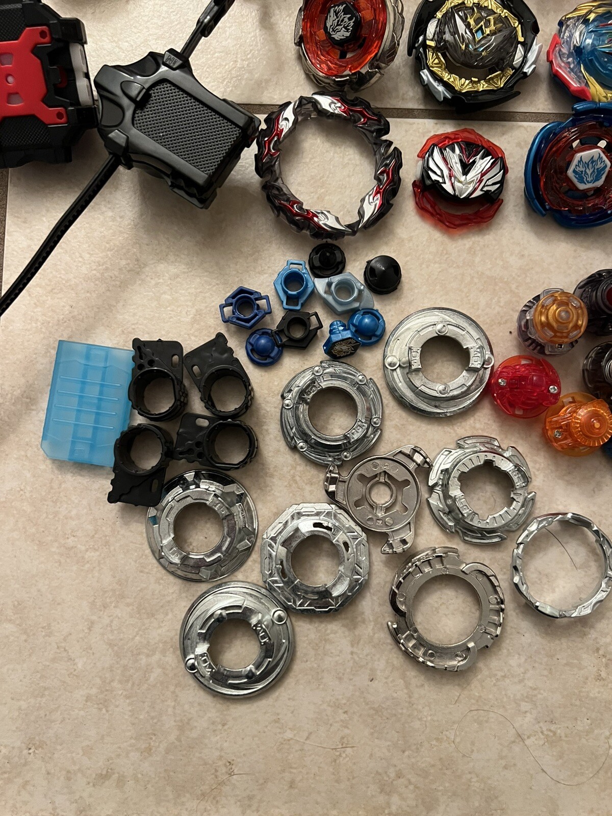 Beyblade Lot Of Mixed Parts RARE (L)