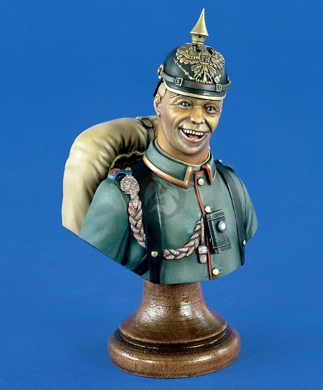 Verlinden 200mm (1/9) Prussian Infantry with Spiked Helmet in 1914