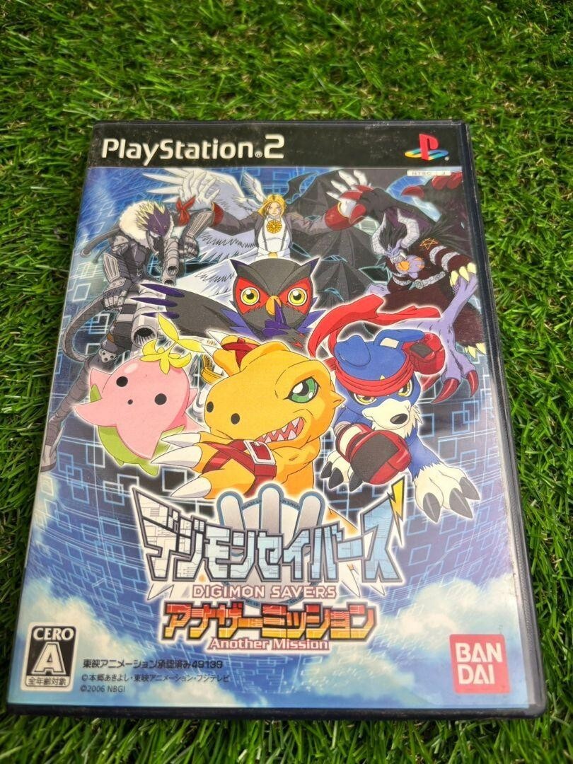 Japan Anime Digimon PlayStation 2 PS2 GAME SOFT Sabers Another Mission premium