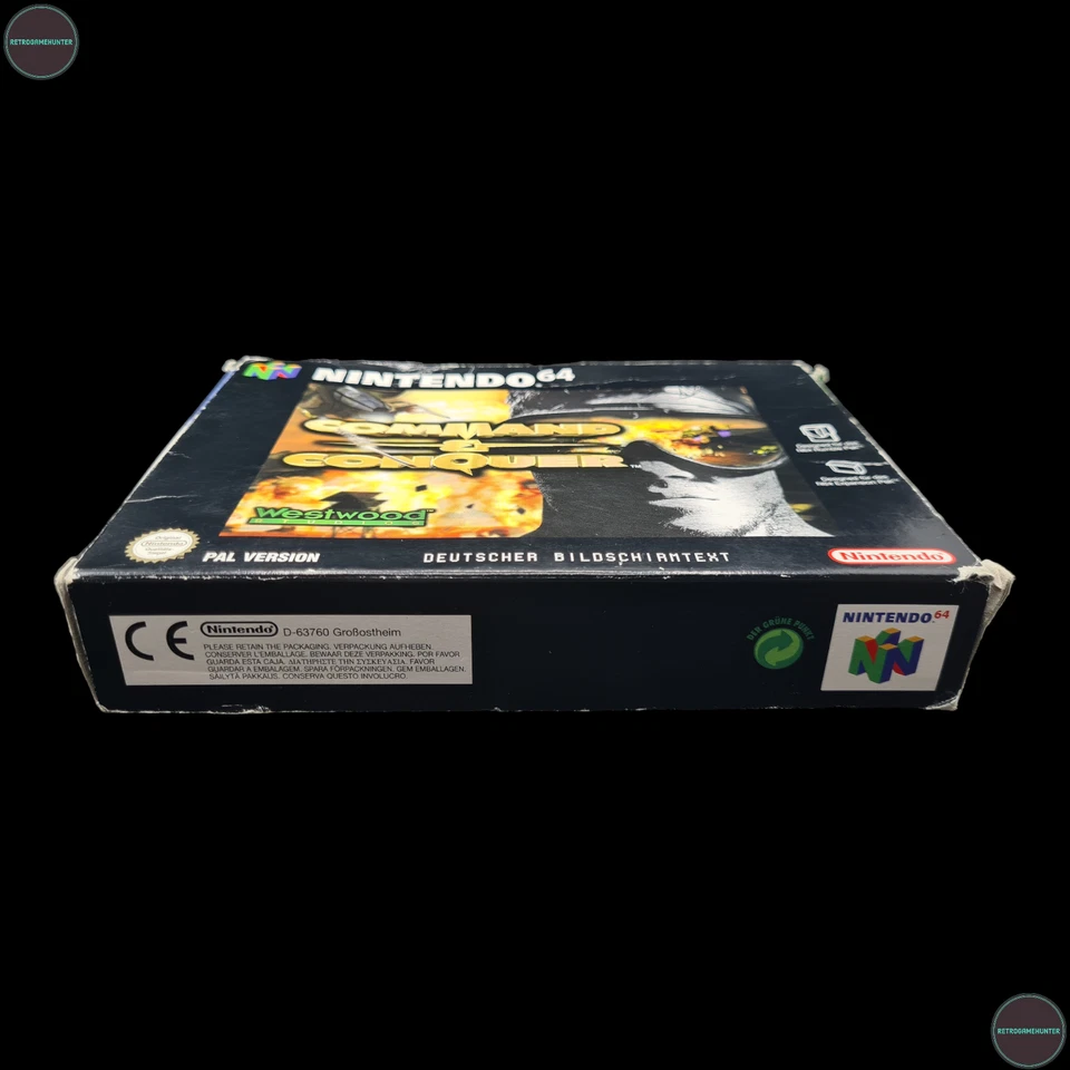 Command & Conquer Nintendo N64 Spiel 1998 PAL mit OVP Westwood 1999 - Bild 3 von 4