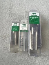 Set of (3) FMT HSS TAPER PIPE TAP size (1” x 11-1/2) ( 3/4” x 14) (1/2” x 14)