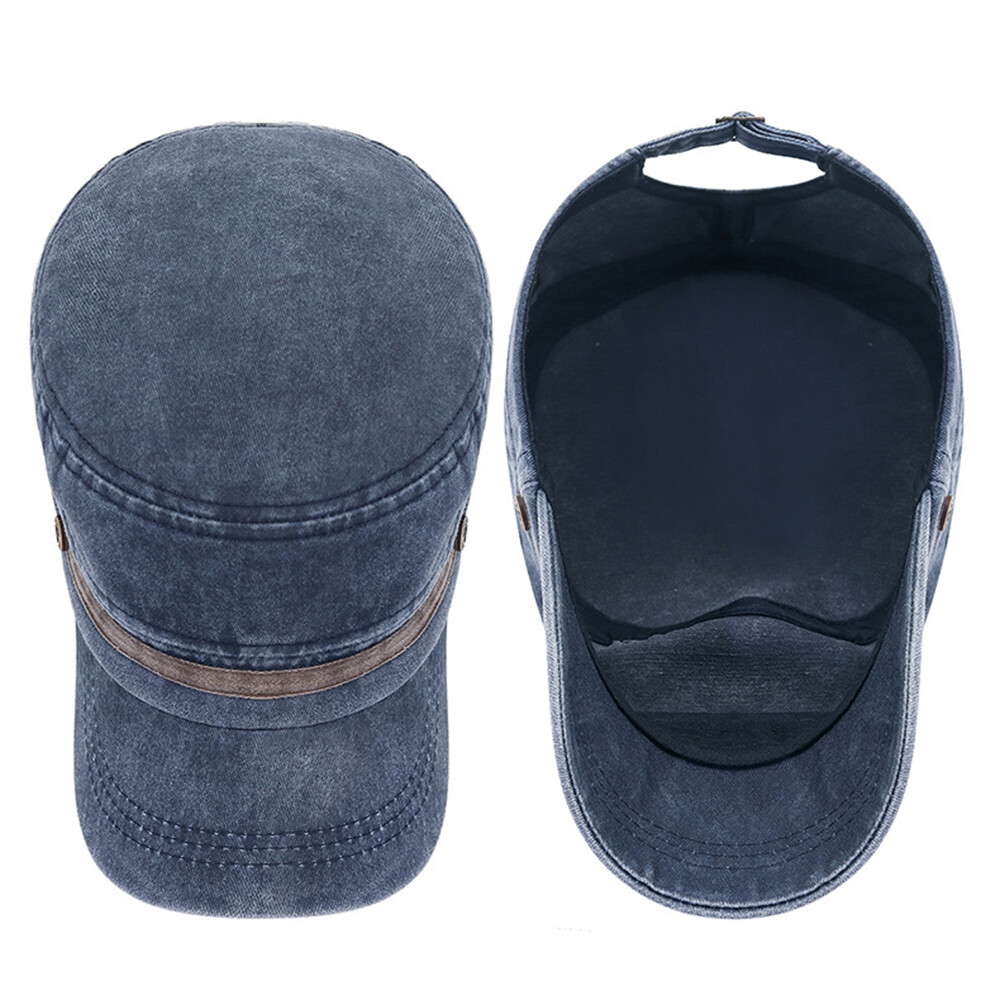 APL Cappelli E Cappelli Vintage Classici Lavati Con Top Piatto Per 