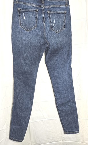 Wild Fable High Rise Mom Jeans Women's Size 10/30 reg skinny Stretch distress. - Picture 14 of 16
