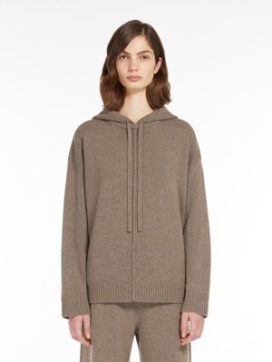 WEEKEND Max Mara Felpa in maglia con cappuccio WE5366144206002 JEREZ A/I24