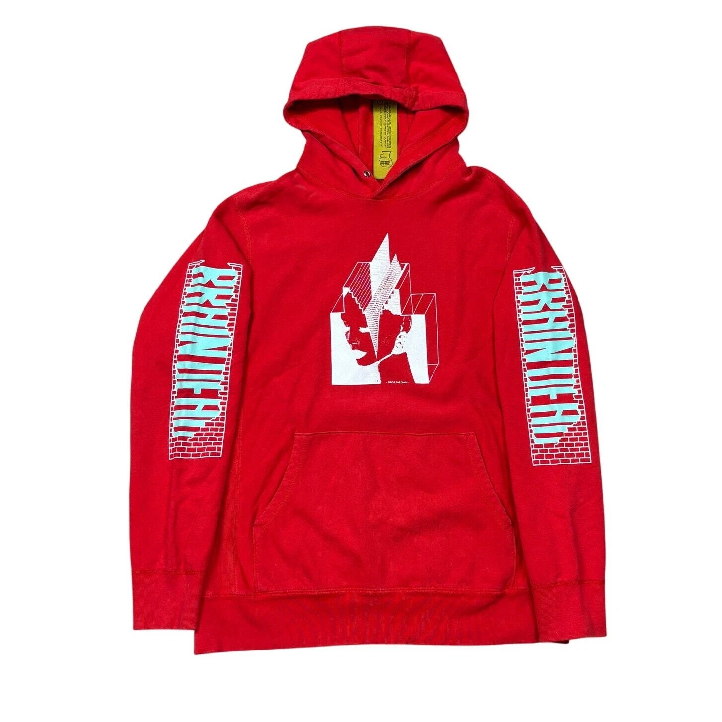 Sweat à capuche homme Brain Dead Circle The Drain Supreme Architect Large