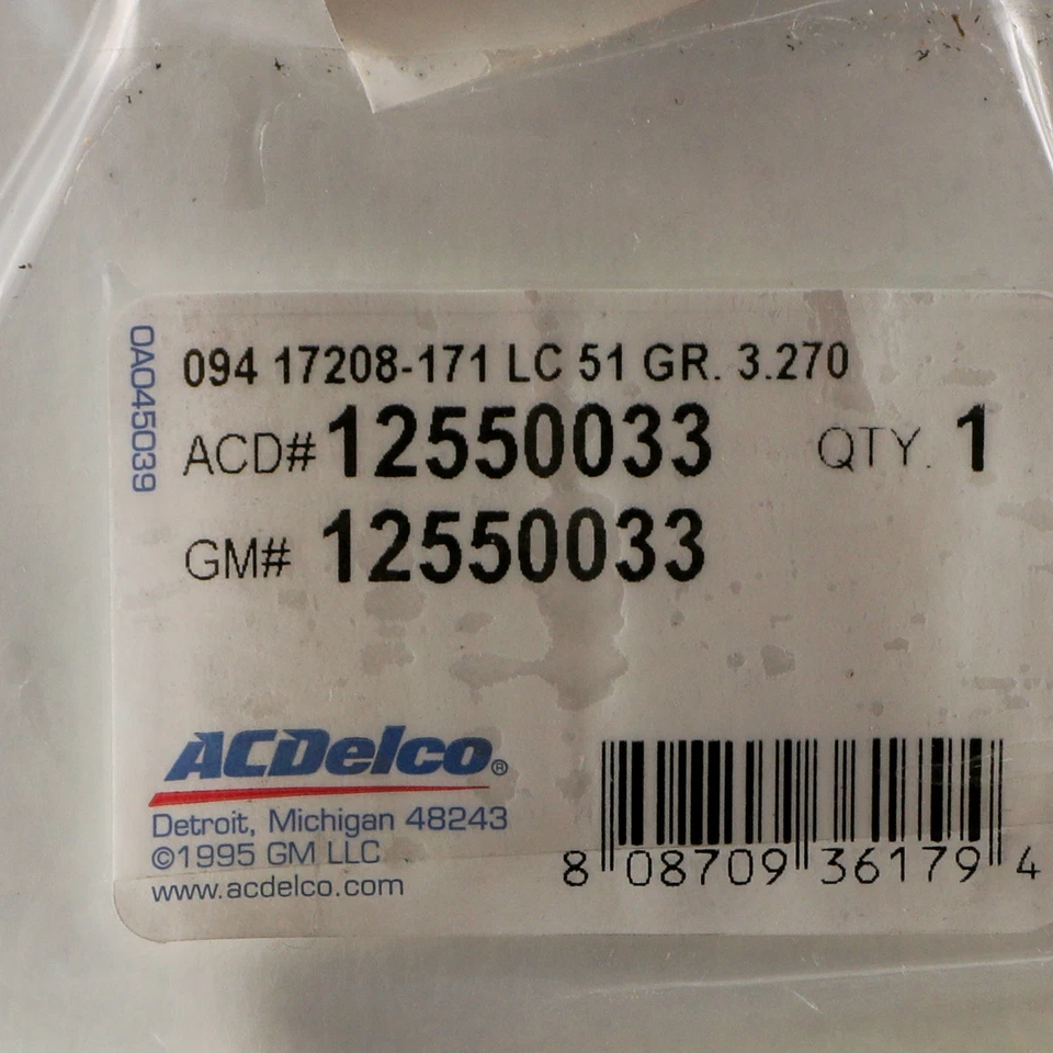 Junta colector de escape OEM NUEVO 1990-2002 Cadillac Chevrolet GMC 12550033 Foto 3 de 3