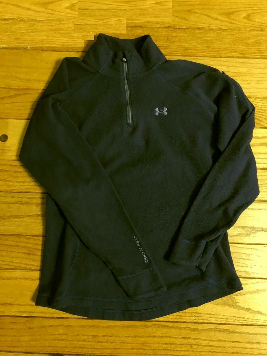Under Armour 1 4 Zip Fleece Pullover Top Dark Gray Boy s Zip