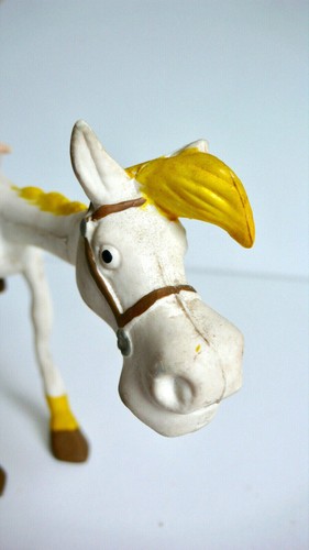 LUCKY LUKE FIGUREN - JOLLY JUMPER DARGAUD VERLAG 1984 Ht 22 cm GUTER ZUSTAND - Bild 5 von 11