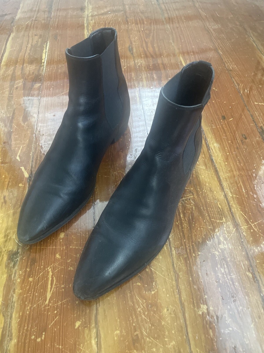 Celine SS19 Jacno 30mm Chelsea Boots Black 43.5 | eBay Celine SS19 Jacno 30mm Chelsea Boots Black 43.5 | eBay