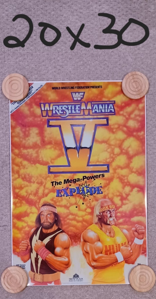 Huge Lot Of WWE WWF PPV and TV Show Posters (25) 80's 90's 00's